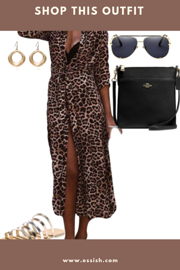 Stylish Leopard Causal Outfit
