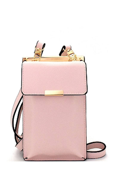Cellphone and card holder cross body bag