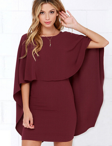 Fashion Sexy Slim Racerback Slim Hip Elegant Charming Dress One-Piece Dress