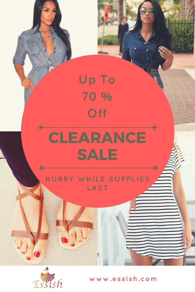 Clearance Items Online- Up To 70% Off