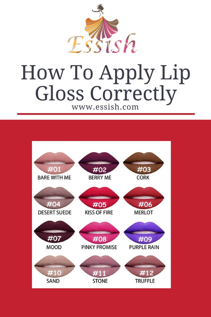 How To Apply Lip Gloss Correctly!