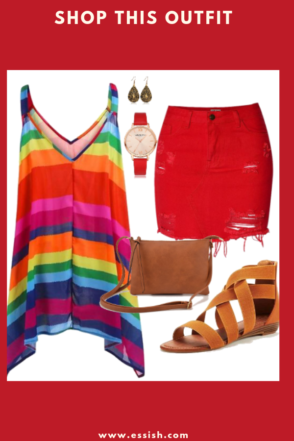 Shop This Stylish Colorful Outfit!