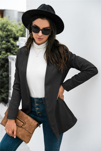 Open Front Blazer