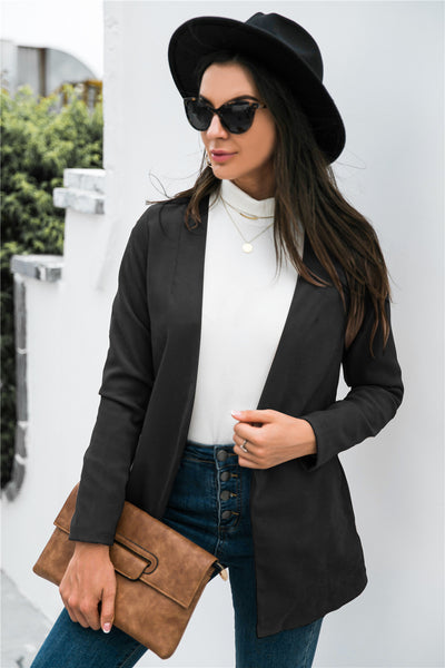 Open Front Blazer