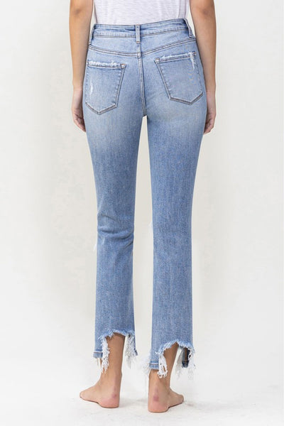 Plus Size Women Lovervet Full Size Courtney Super High Rise Kick Flare Jeans