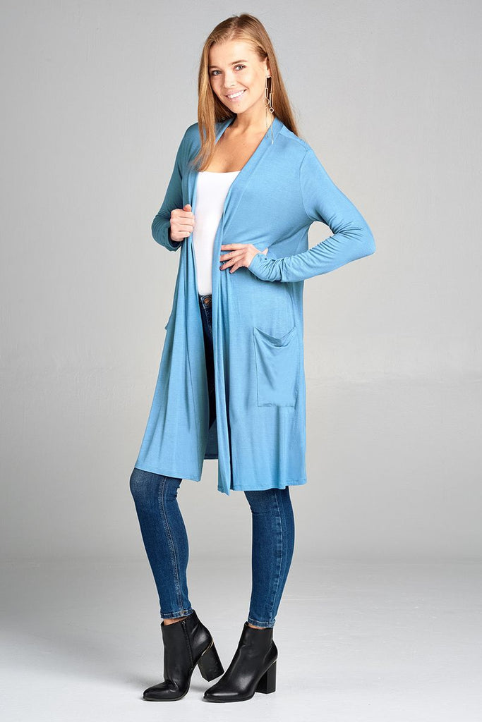 Rayon spandex deals cardigan