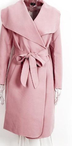 Casual Autumn Ruffle Warm Winter Women Turndown Long Coat Collar Female Overcoat