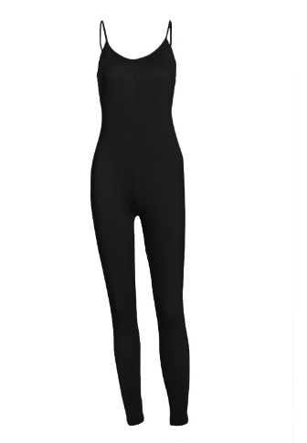 Fashion Sexy Sleeveless Simple And Elegant Bodycon Slim Playsuit – Essish