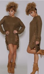 Long Sleeve Fashion Casual Cotton Sweater