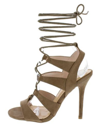 TAUPE WOMEN'S HEEL