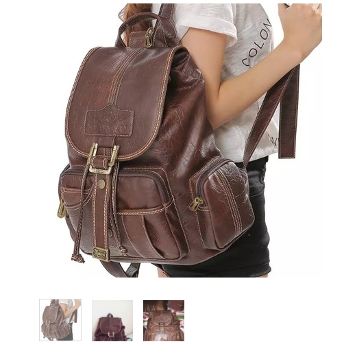 Backpack,Vintage Brown Leather Backpack