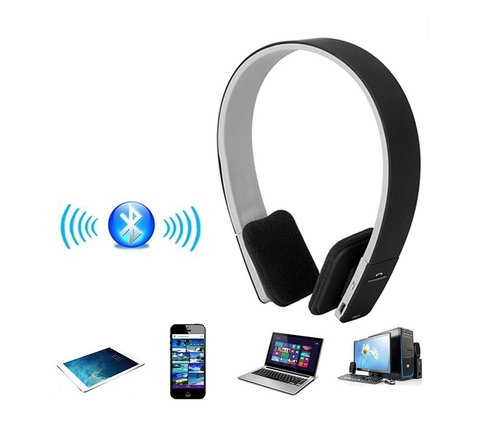 Noise Reduction Wireless Bluetooth Stereo Headphones Earphone Headset With MIC For Smartphone For Pad For Tablet PC