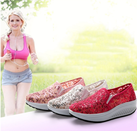 Fashion Women Trifle Casual Breathable Mesh Running Shoes Summer Sandals