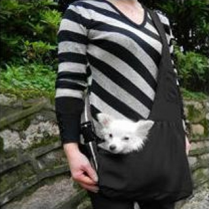 Pet Carrier Bag Oxford Cloth Dog Cat Carrier Single Shoulder Bag Black