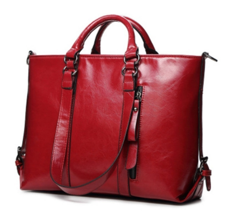 New Fashion Genuine Leather Bags Tote Women Leather Handbags Women Messenger Bags Shoulder Bags Hot Vintage Bags