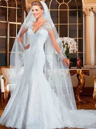 See Through Back Mermaid Wedding Dresses Sexy Long Sleeve Wedding Dresses