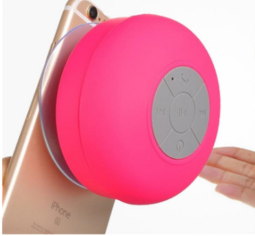 Portable Waterproof Shower Speakers  Bluetooth Handsfree Receive Call Music Suction Mic For iPhone Wireless Subwoofer Speaker
