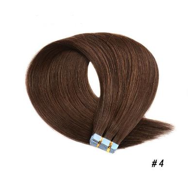 Remy Tape in Human Hair Extensions 16-22 inch Silky Straight PU Hairpieces Seamless Skin Weft Natural Hair
