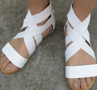 Women Casual Gladiator Flat Rome Sandals