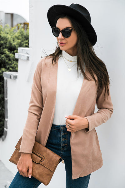 Open Front Blazer