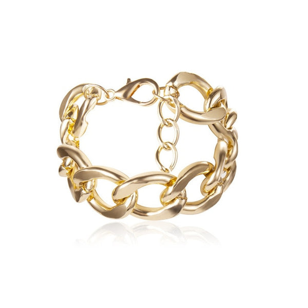 Women Bohemian Metal Hollow Stone Bracelets