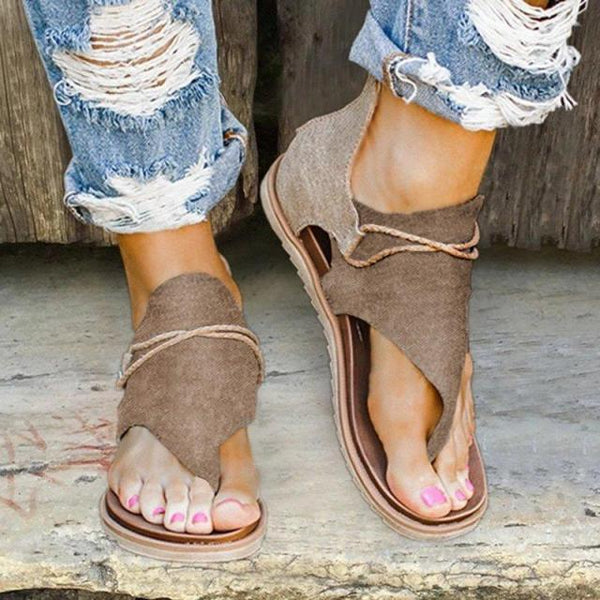 Women Leopard Open Toe Sandals