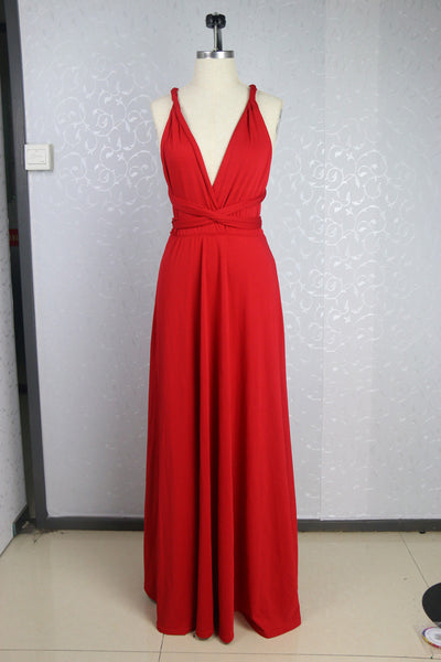 Summer Sexy Multiway Bridesmaids Convertible Dress Sexy Women Wrap Maxi Dress   Long Dress Robe Longue Femme