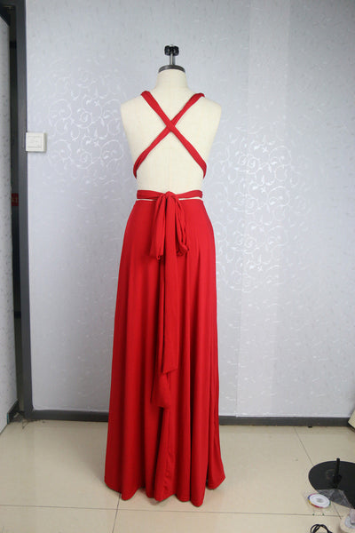 Summer Sexy Multiway Bridesmaids Convertible Dress Sexy Women Wrap Maxi Dress   Long Dress Robe Longue Femme