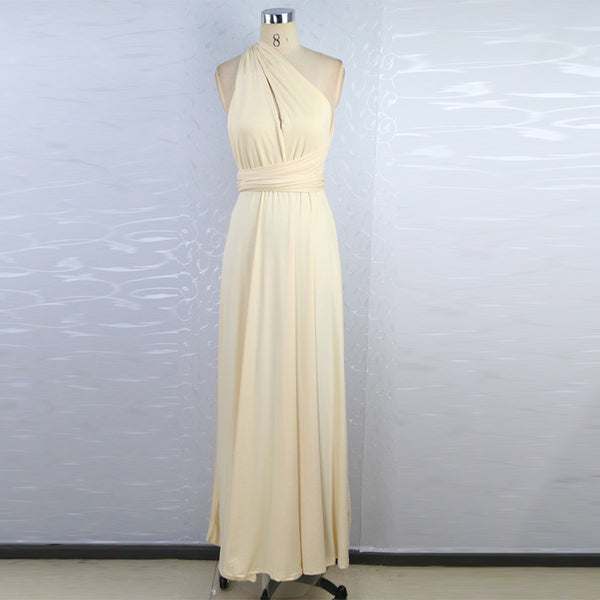 Summer Sexy Multiway Bridesmaids Convertible Dress Sexy Women Wrap Maxi Dress   Long Dress Robe Longue Femme