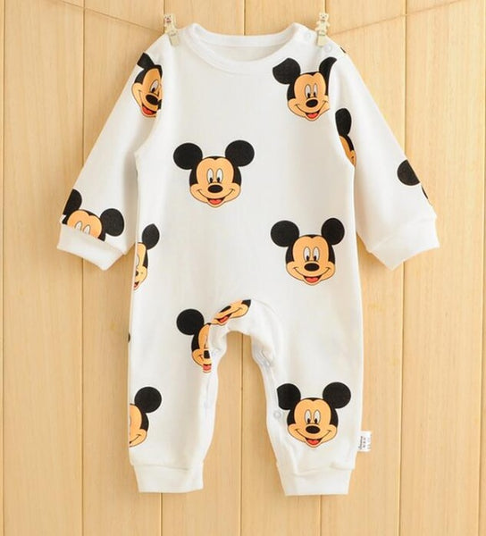 Baby Rompers Cartoon Baby Clothes Cotton Long Sleeve Kids Jumpsuits Boys Girls Rompers Outfits Baby Girls Clothes