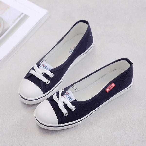 Women Canvas Comfortable Slip-on Shoes