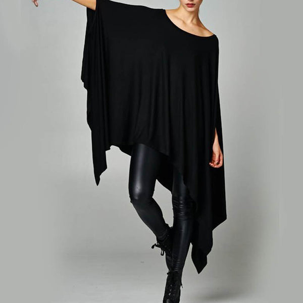Irregular Stretchy Pleated Women Summer Dress Loose Party Dresses