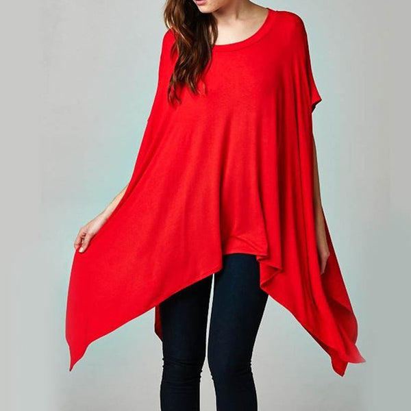 Irregular Stretchy Pleated Women Summer Dress Loose Party Dresses