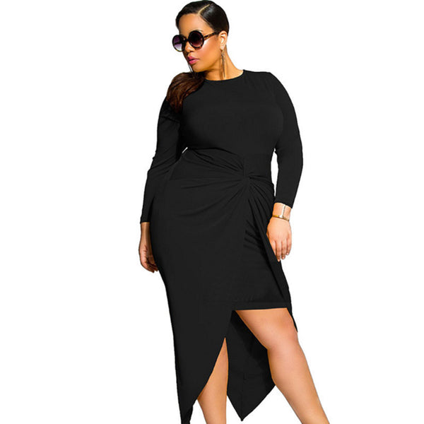 Women High Quality Women's Tunic Party Dress Plus Size