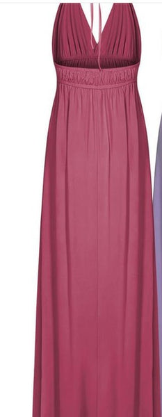 Lady Sleeveless Vintage Casual V-Neck Spaghetti Strap Evening Beach Sun Dress