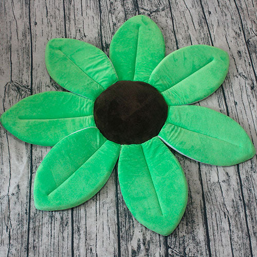 0-1 Years Newborn Baby Flower Pillow Soft Lotus Shape Foldable Cushion Sunflower Infant Blooming Mat For Boys Girls