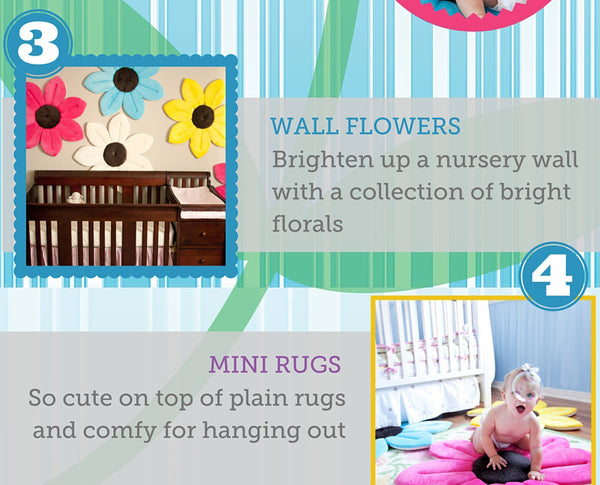 0-1 Years Newborn Baby Flower Pillow Soft Lotus Shape Foldable Cushion Sunflower Infant Blooming Mat For Boys Girls