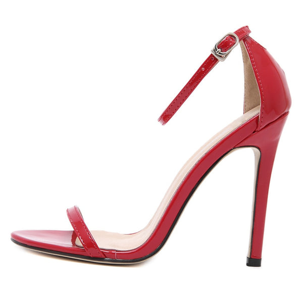 Sexy Women  Peep Toe Stiletto High Heels Sandal Shoes