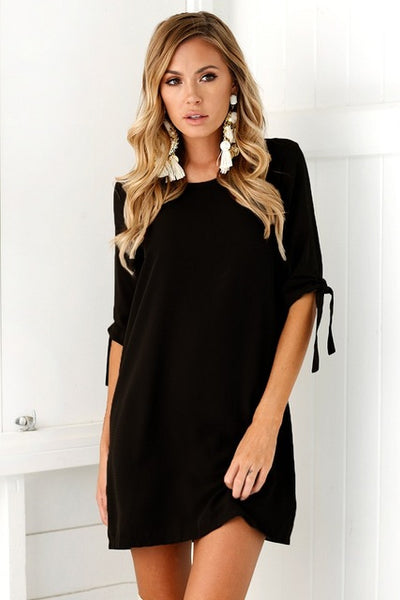 Summer Autumn New Women casual Beam sleeve Chiffon O neck Dress long Dresses