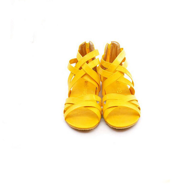 Buy Cream Flat Sandals for Women by AJIO Online | Ajio.com