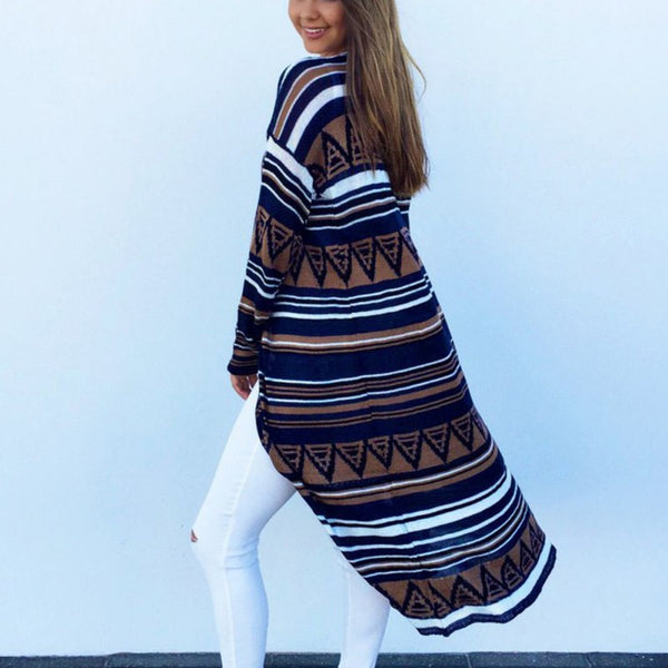 Women Cardigan Long Sleeve Loose Sweater Cardigan Female Outwear Jacket Coat