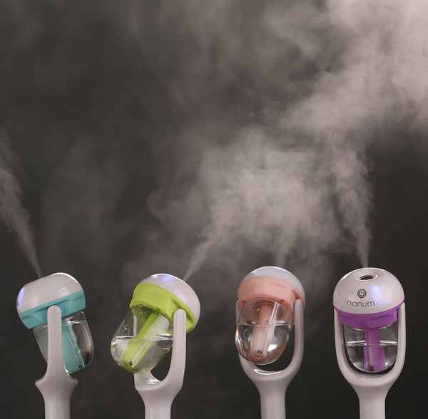 Car Air Purifier 12V 180 Degree Rotation Air Ionizer Humidifier Purifying Vehicle Environment  Deodorant Auto Luft Ionisator