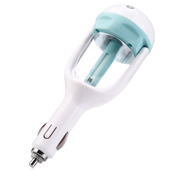 Car Air Purifier 12V 180 Degree Rotation Air Ionizer Humidifier Purifying Vehicle Environment  Deodorant Auto Luft Ionisator