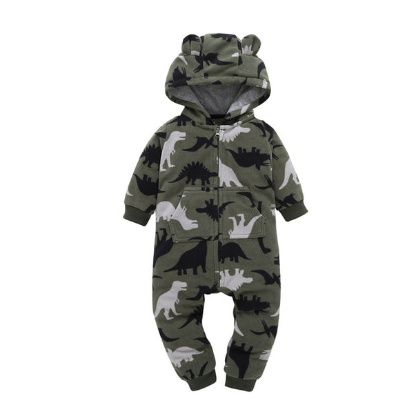 New Sale Baby Boy Romper Cartoon Infant Jumpsuit For Newborns Long-sleeved Children Clothing For Boys Cotton Overall Sets