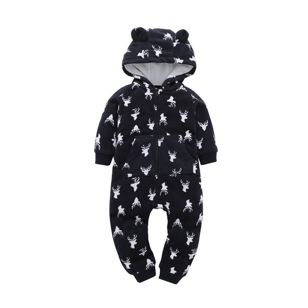 New Sale Baby Boy Romper Cartoon Infant Jumpsuit For Newborns Long-sleeved Children Clothing For Boys Cotton Overall Sets