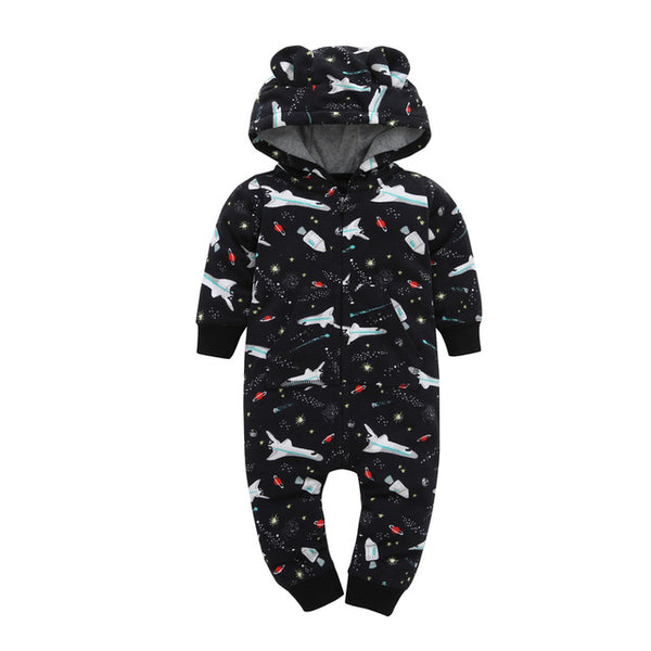 New Sale Baby Boy Romper Cartoon Infant Jumpsuit For Newborns Long-sleeved Children Clothing For Boys Cotton Overall Sets