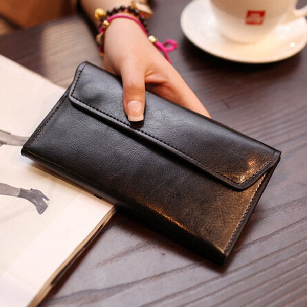 Envelope Clutch Purse Mini Leather Ladies Hand Bags