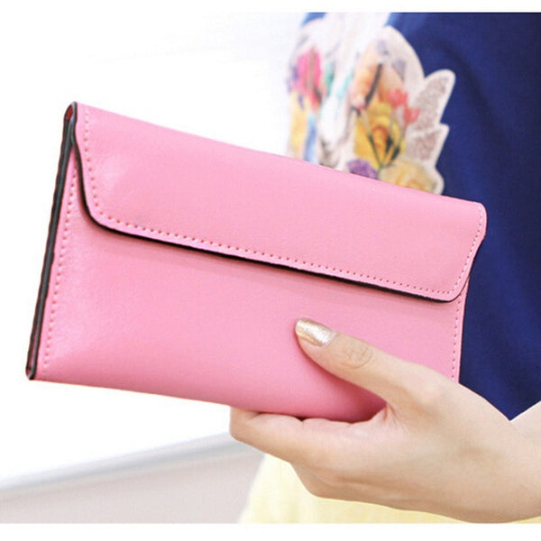 Envelope Clutch Purse Mini Leather Ladies Hand Bags