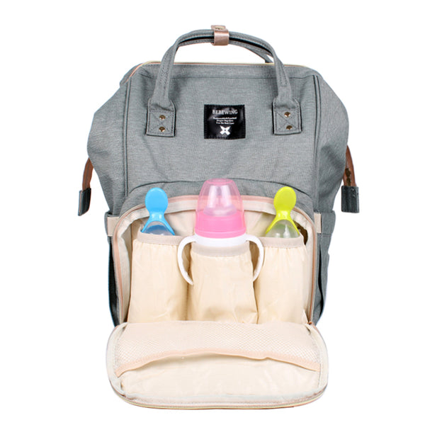 Fashion Mommy Maternity Baby Care Nappy Bag Brand Large Capacity Baby Dry Wet Bag Designer Travel Backpack Nursing Diaper Bag
