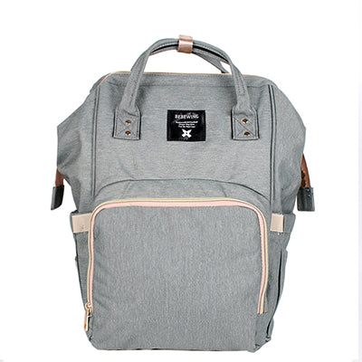 Fashion Mommy Maternity Baby Care Nappy Bag Brand Large Capacity Baby Dry Wet Bag Designer Travel Backpack Nursing Diaper Bag